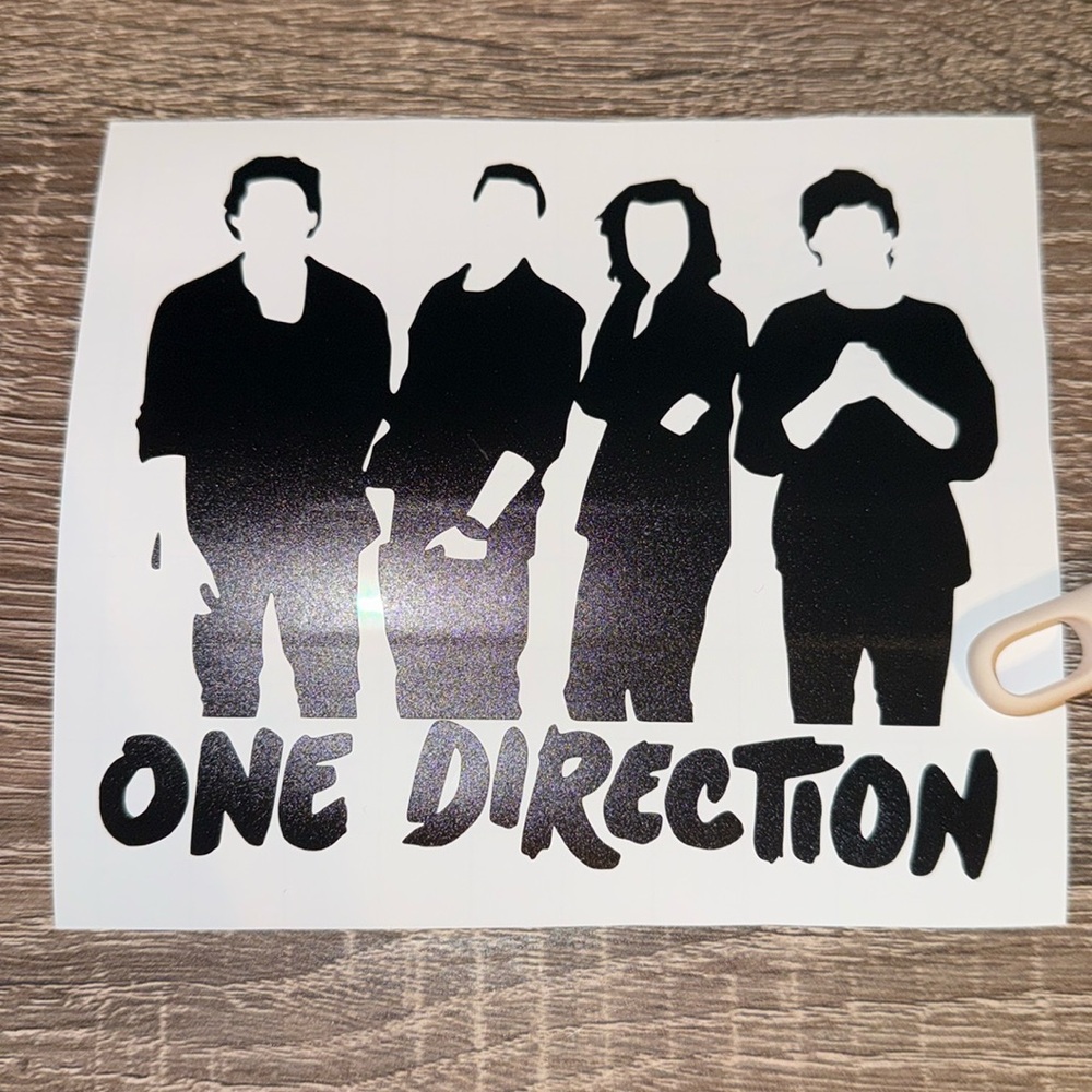 One Direction decal